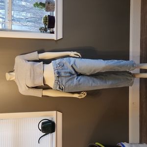 Zara cropped leg jeans size 8